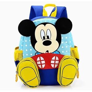 Disney Mickey Mouse Kids Backpack Toddler School Bag Children's Cartoon‎